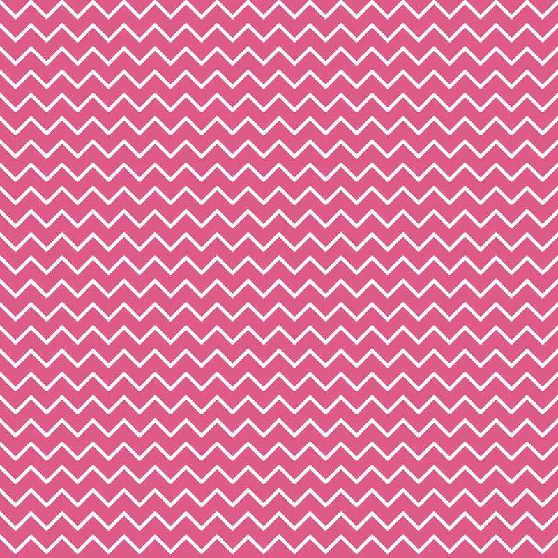 Uniform zigzag chevron pattern with white lines on a pink background
