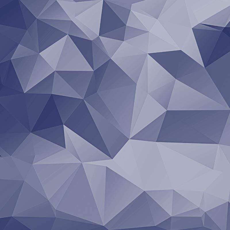Abstract indigo blue polygonal pattern