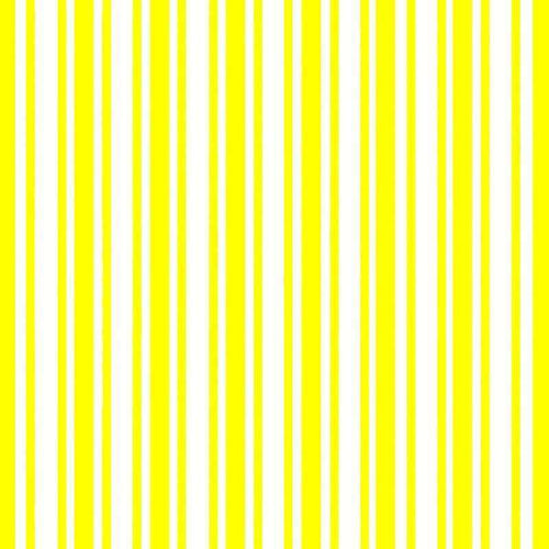 Vibrant yellow and white striped pattern