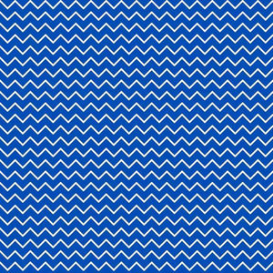 Continuous blue zigzag pattern on a navy background