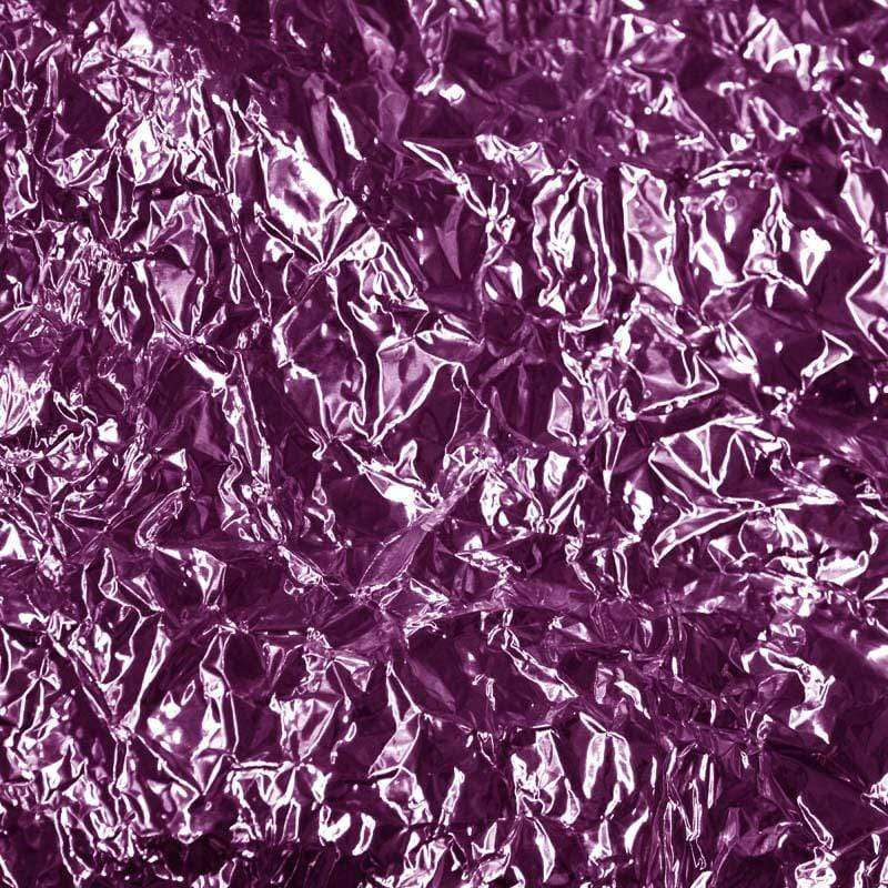 Crinkled texture in vibrant purple