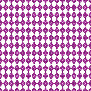Checkered purple and white pattern