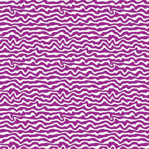 Seamless wavy pattern in shades of purple