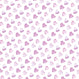 Purple Polka Dot Heart Stripes - Pattern Vinyl and HTV