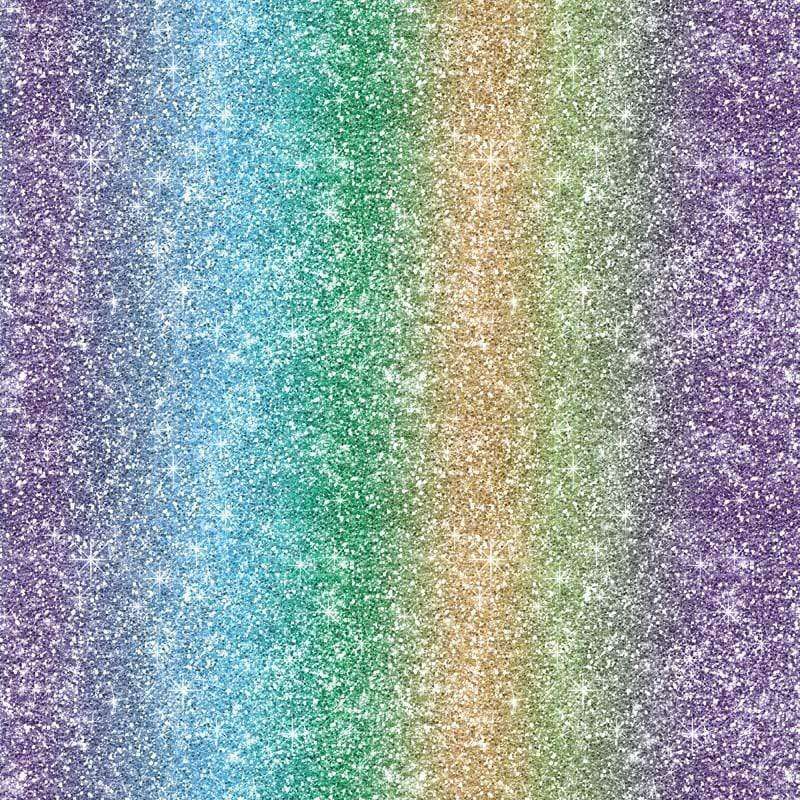 Glittering multicolor gradient pattern with star-like speckles