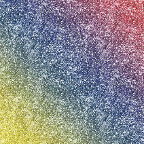 Sparkling gradient pattern from yellow to red with star-like speckles