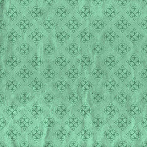 Crafter's Vinyl Supply Cut Vinyl ORAJET 3651 / 12" x 12" Red and Green Vintage Pattern 15 - Pattern Vinyl and HTV by Crafters Vinyl Supply