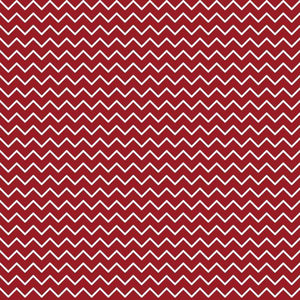 Red and white zigzag pattern