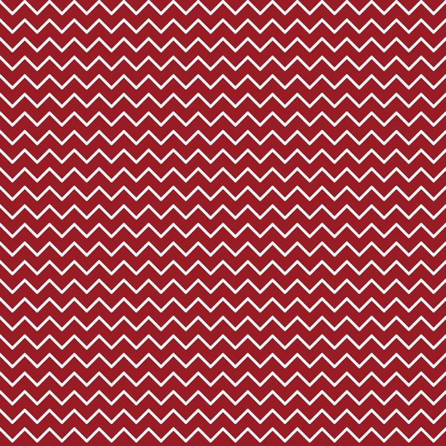 Red and white zigzag pattern