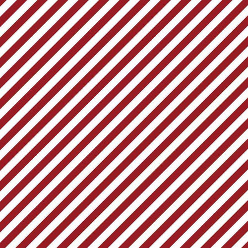 Red and white diagonal striped pattern