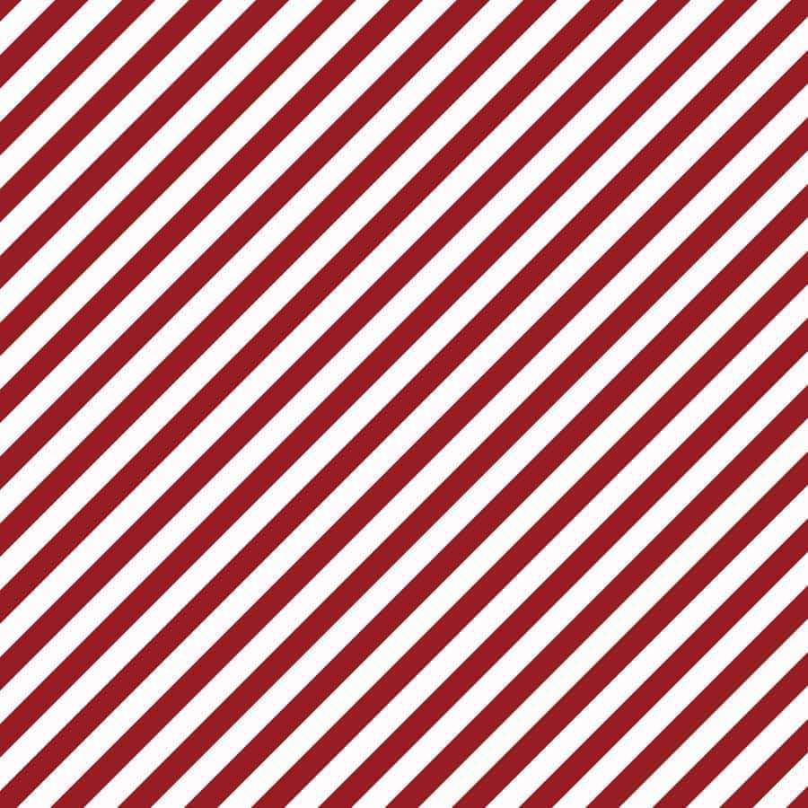 Red and white diagonal striped pattern