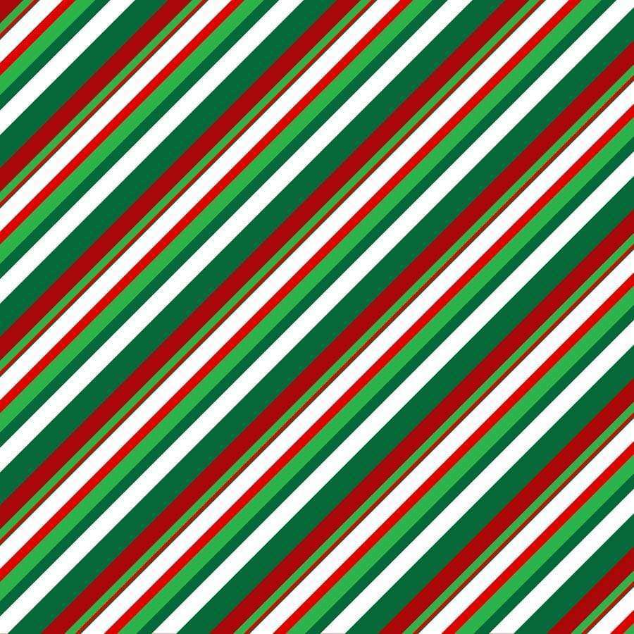Diagonal striped pattern in holiday colors