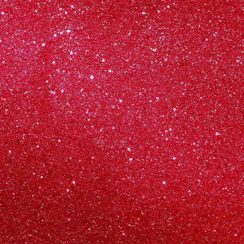Glittering red pattern with scattered sparkles