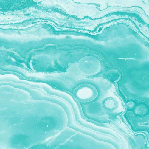 Abstract aqua blue marble pattern