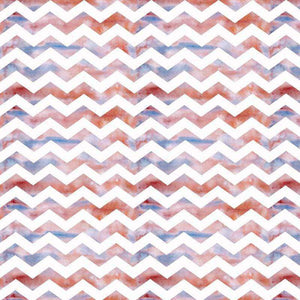 Abstract watercolor chevron pattern