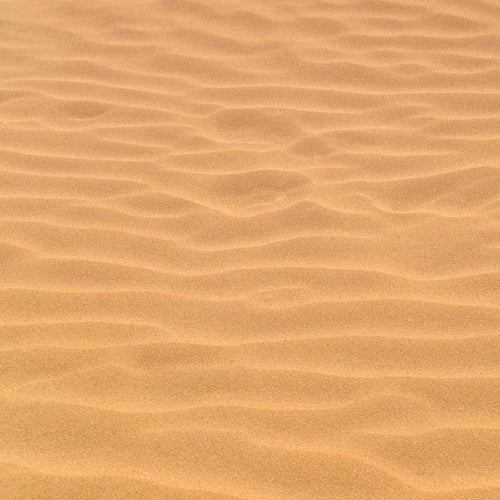Rippling desert sand dunes