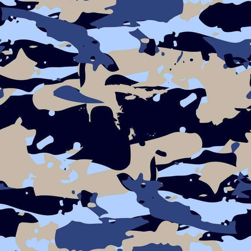 Abstract camo pattern with a blend of dark and light colors