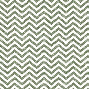 Green and white distressed chevron pattern