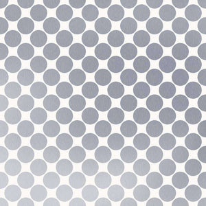 Seamless grey polka dot pattern on off-white background