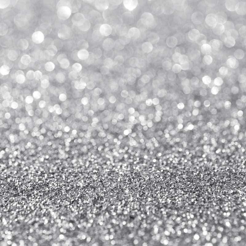 Abstract silver glitter texture