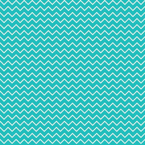 Abstract turquoise zigzag pattern