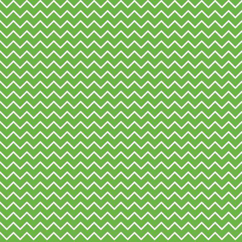 Green and white zigzag pattern