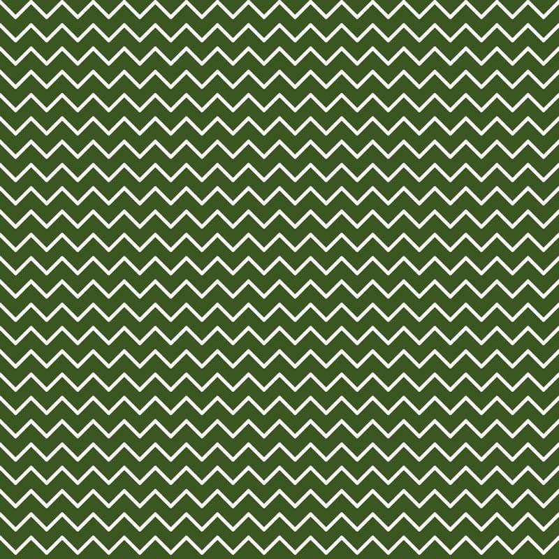 Green and white zigzag pattern