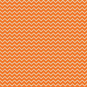 Orange and white zigzag pattern