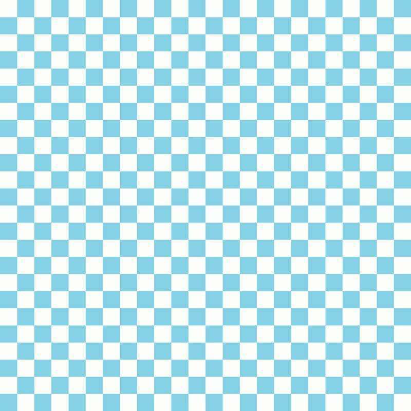 Blue and white gingham checkered pattern