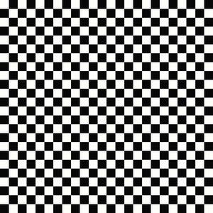 Black and white checkered pattern