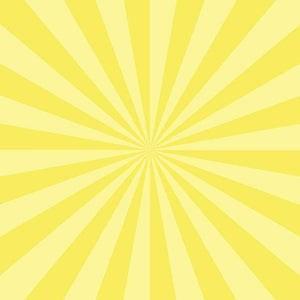 Yellow sunburst pattern