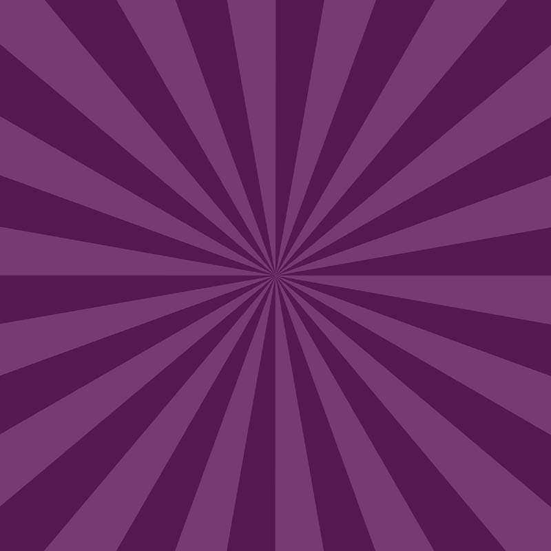 Abstract starburst pattern in shades of purple
