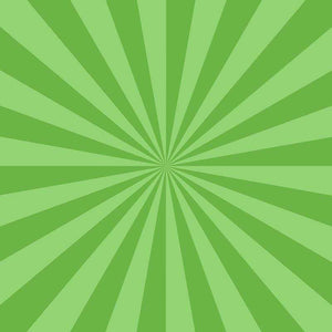 Green starburst pattern with varying shades