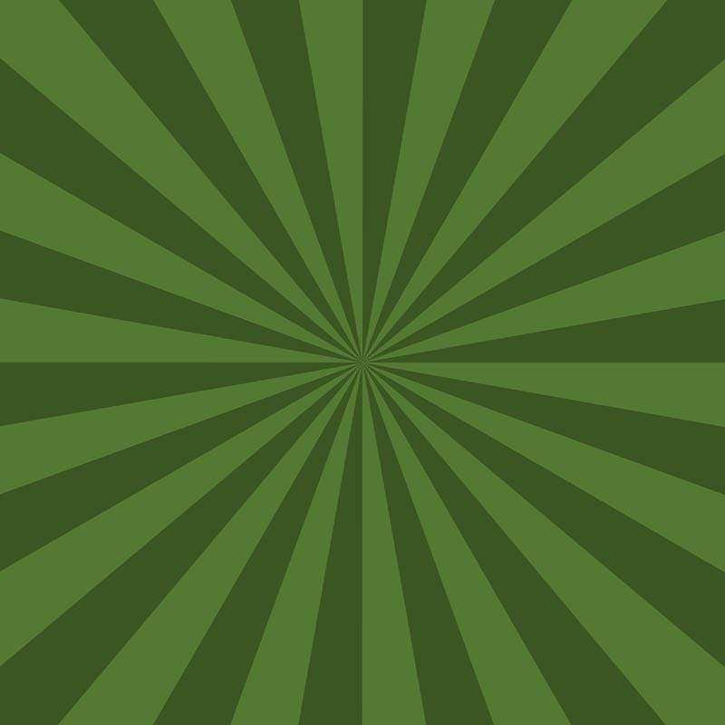 Green radial gradient pattern