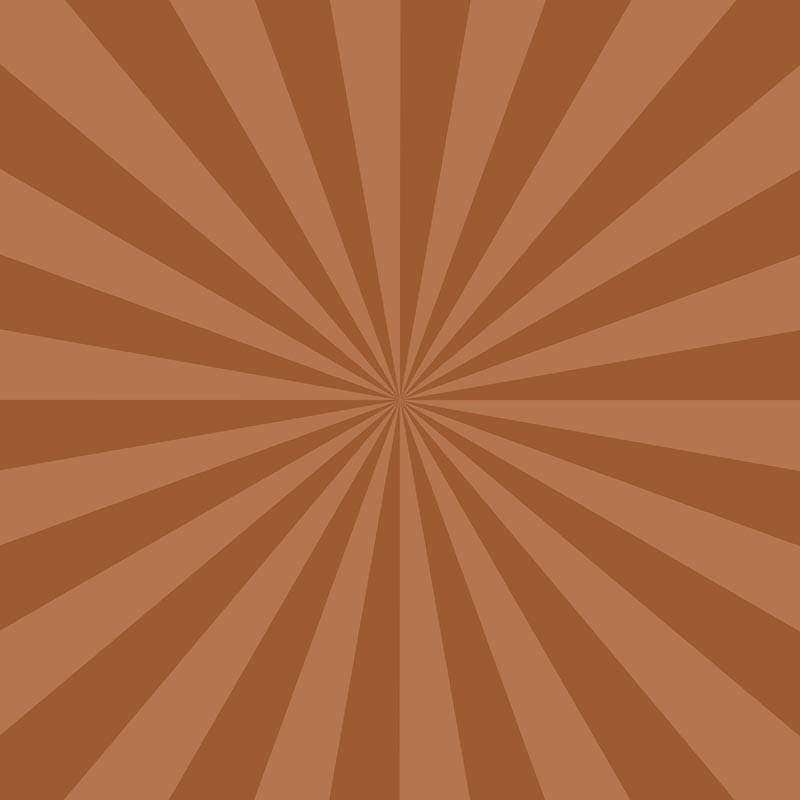 Radiating brown pattern with gradient effect