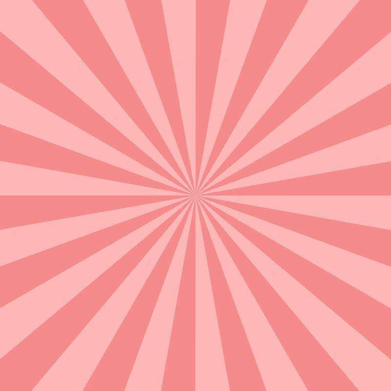 Sunburst pattern in shades of pink