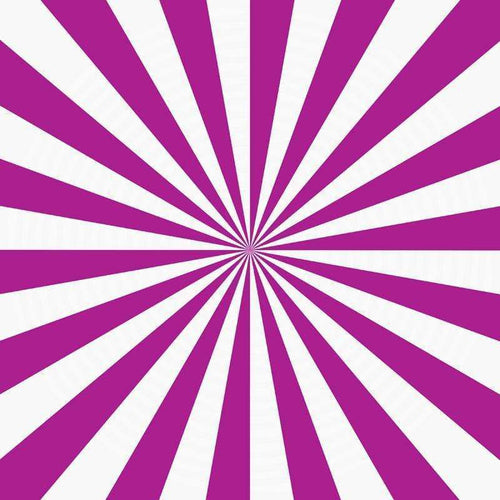 Radial stripe pattern with alternating purple and white colors