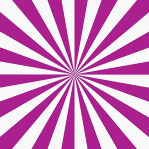 Radial stripe pattern with alternating purple and white colors