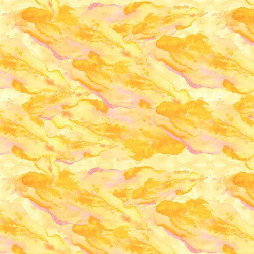 Abstract marbled pattern in sunset hues
