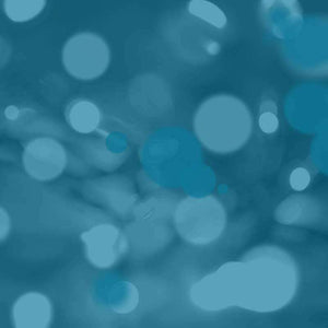 Abstract blue bokeh pattern