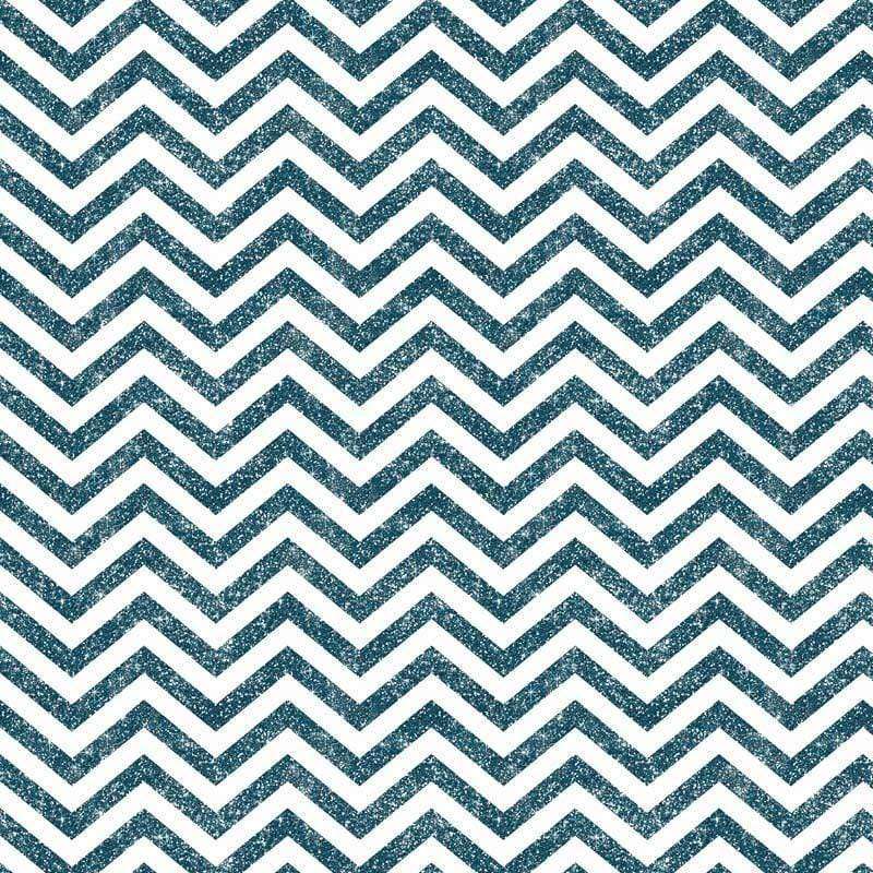 Indigo and white zigzag chevron pattern