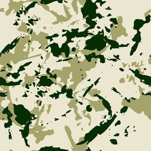 Abstract camouflage pattern in earthy tones