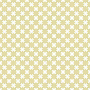 Seamless pattern with x-shaped stitches on a beige background