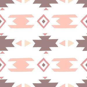 Abstract geometric pattern in pastel tones