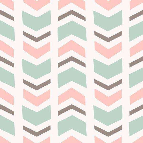 Pastel chevron pattern