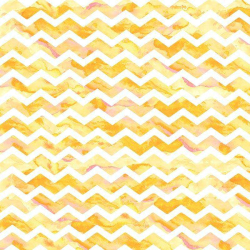 Watercolor chevron pattern in warm hues