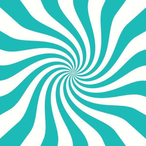 Abstract swirling pattern in aqua and white