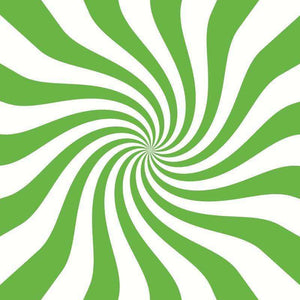 Abstract green and white swirling pattern