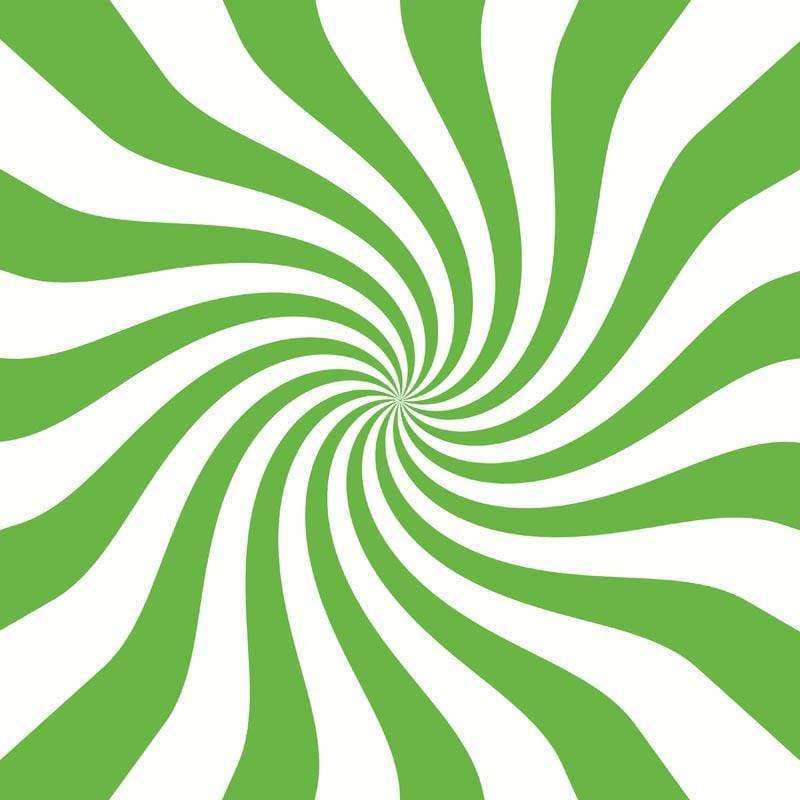 Abstract green and white swirling pattern