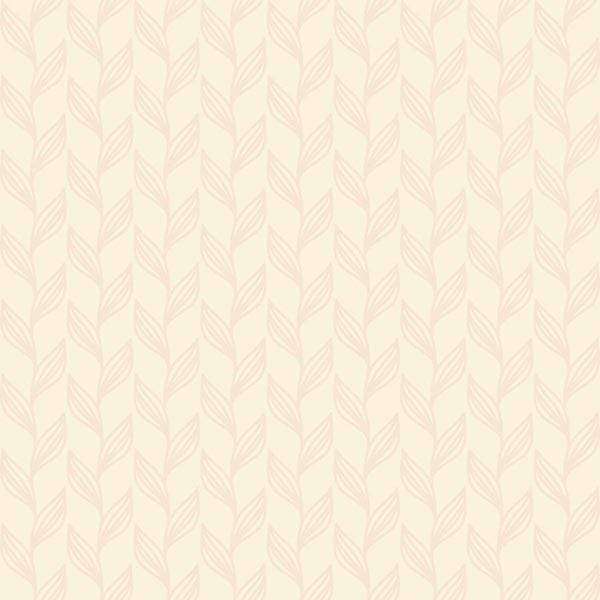 Elegant leaf pattern in soft beige tones